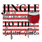 Jingle All The Way To Liquor Store - Clear Cast Decal