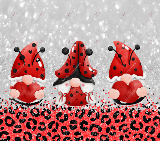 Ladybug Gnome- Ready To Press Sublimation Transfer Print Sublimation