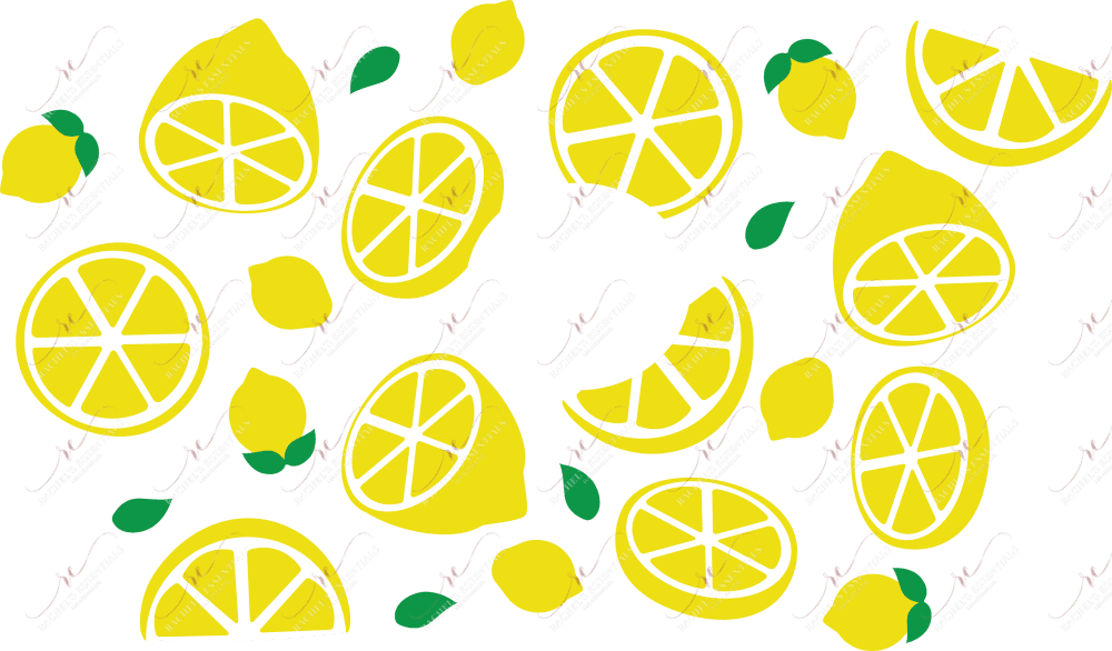 Lemons- Cold Cup Wrap Cold
