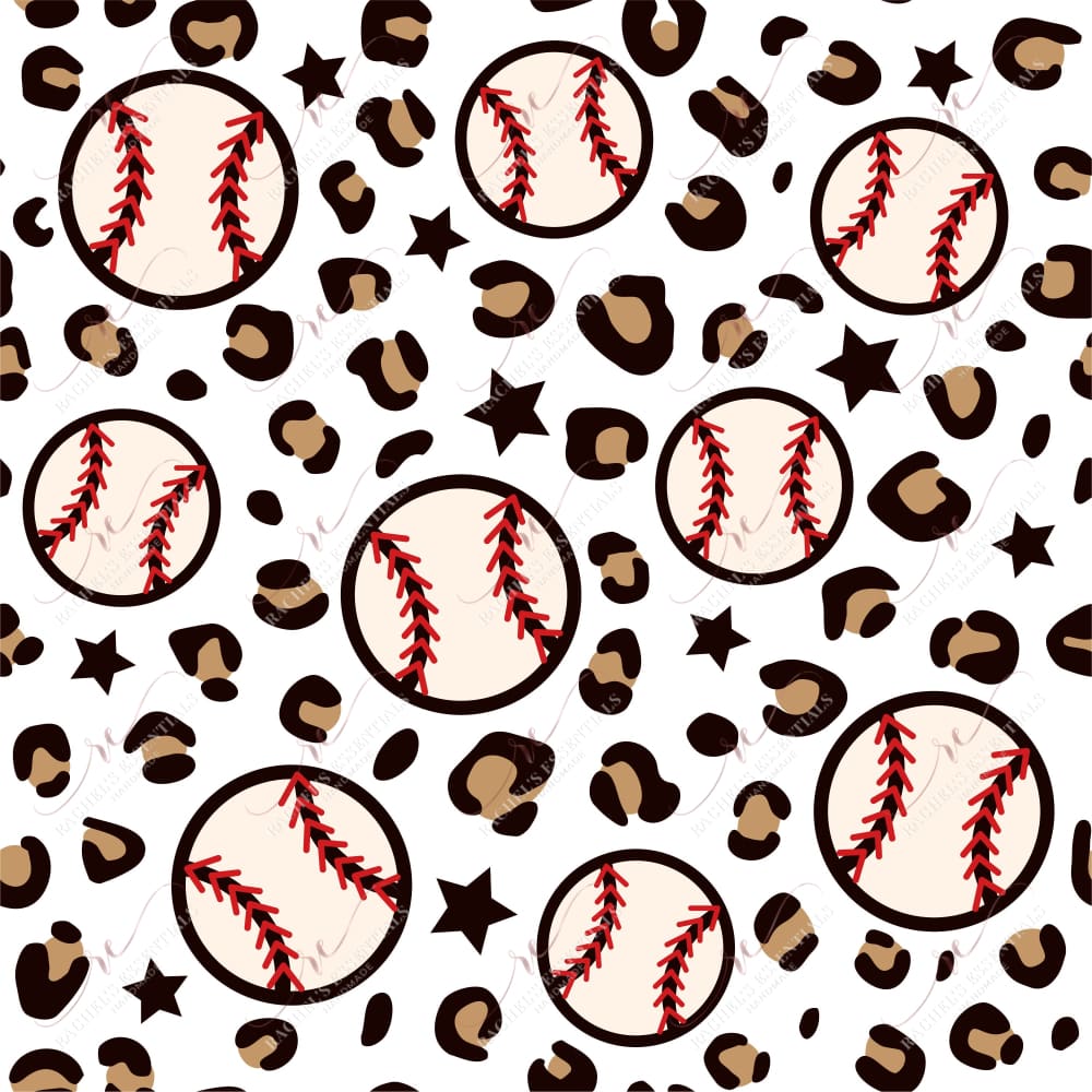 Leopard Baseball - Vinyl Wrap Vinyl