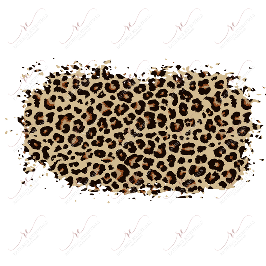 Leopard Patch - Ready To Press Sublimation Transfer Print Sublimation