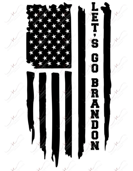 Lets Go Brandon Fjb Flag - Ready To Press Sublimation Transfer Print Sublimation