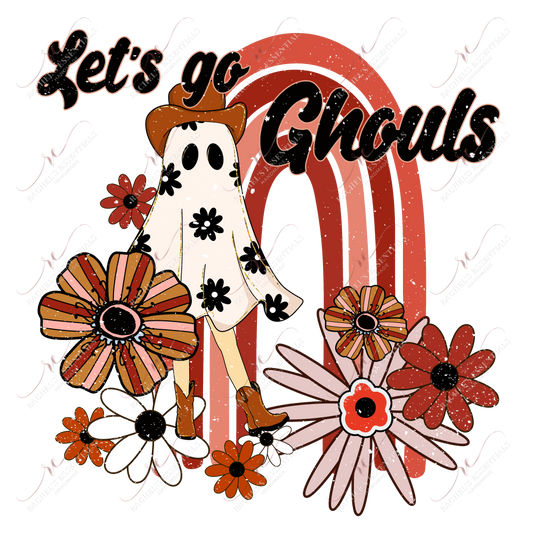 Lets Go Ghouls - Clear Cast Decal