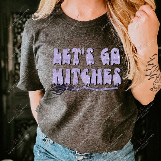 Lets Go Witches- Clear Cast Decal