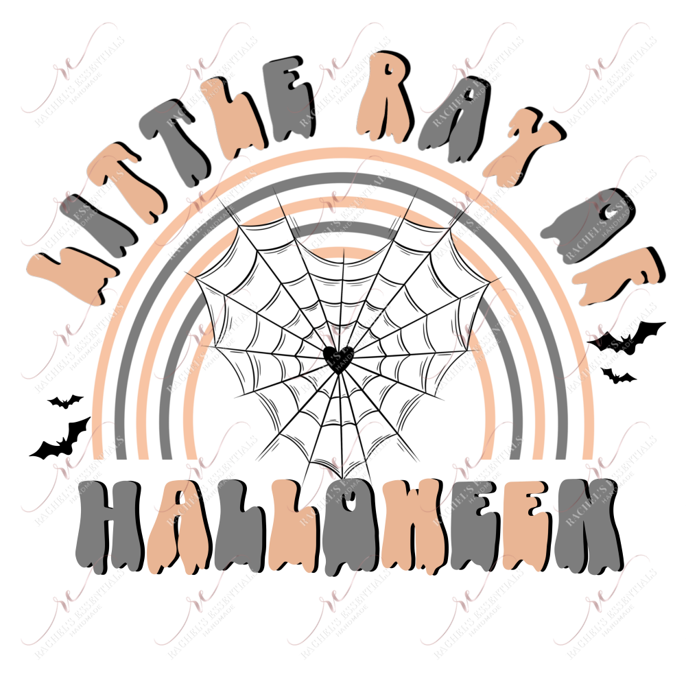Little Ray Of Halloween-Ready To Press Sublimation Transfer Print Sublimation