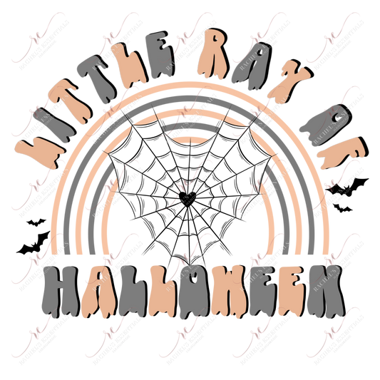 Little Ray Of Halloween-Ready To Press Sublimation Transfer Print Sublimation