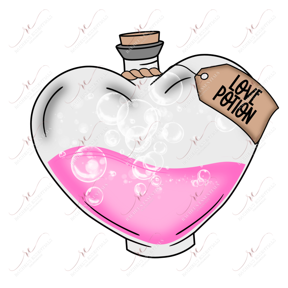 Love Potion - Clear Cast Decal