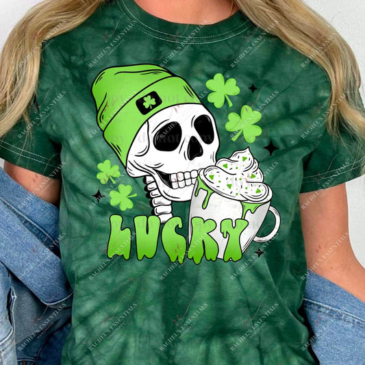Lucky - Ready To Press Sublimation Transfer Print 12/23 Sublimation