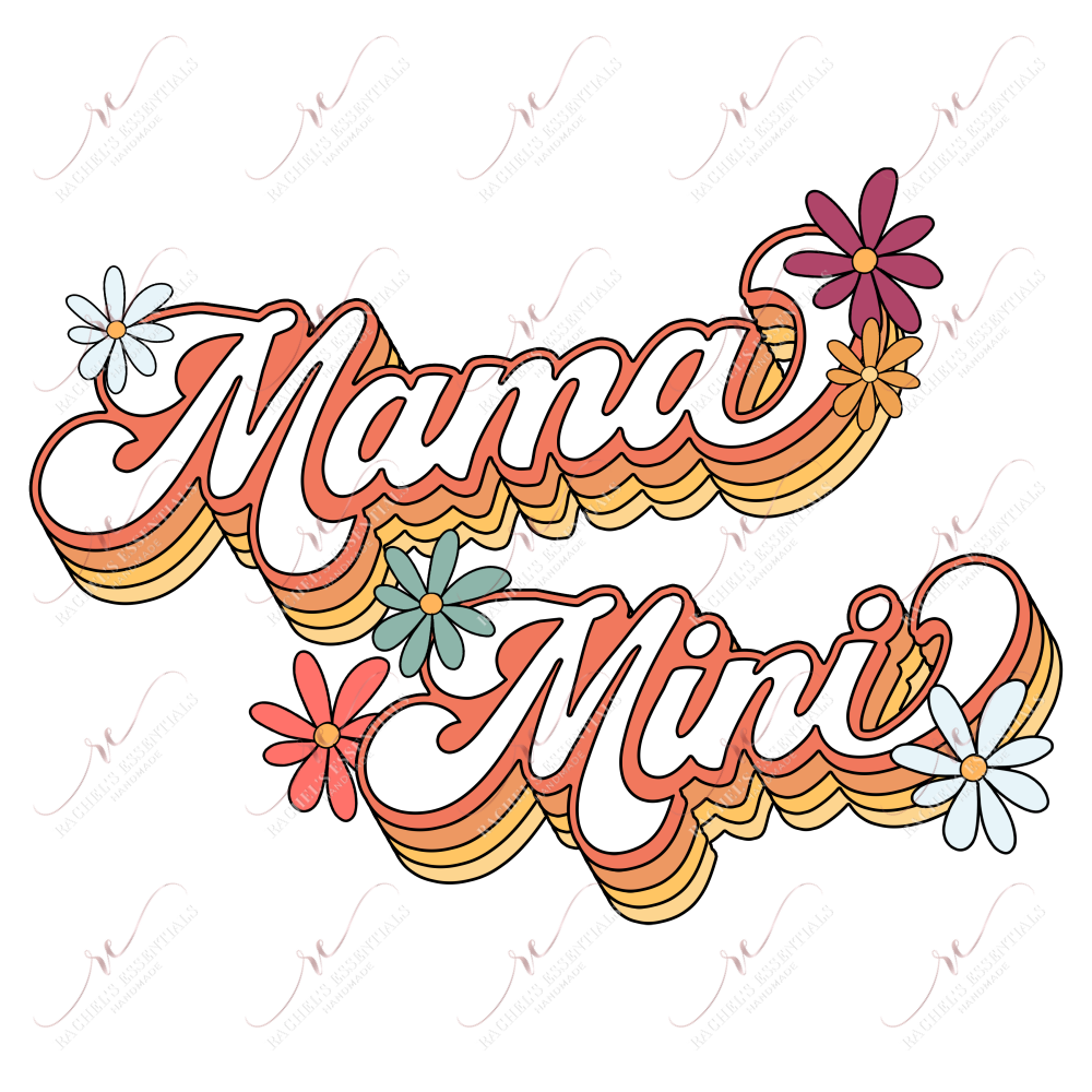 Mama Mini - Clear Cast Decal