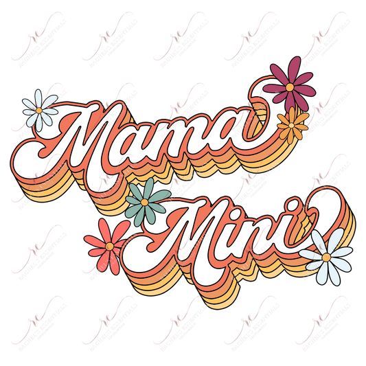 Mama Mini - Clear Cast Decal