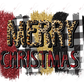 Merry Christmas - Ready To Press Sublimation Transfer Print Sublimation