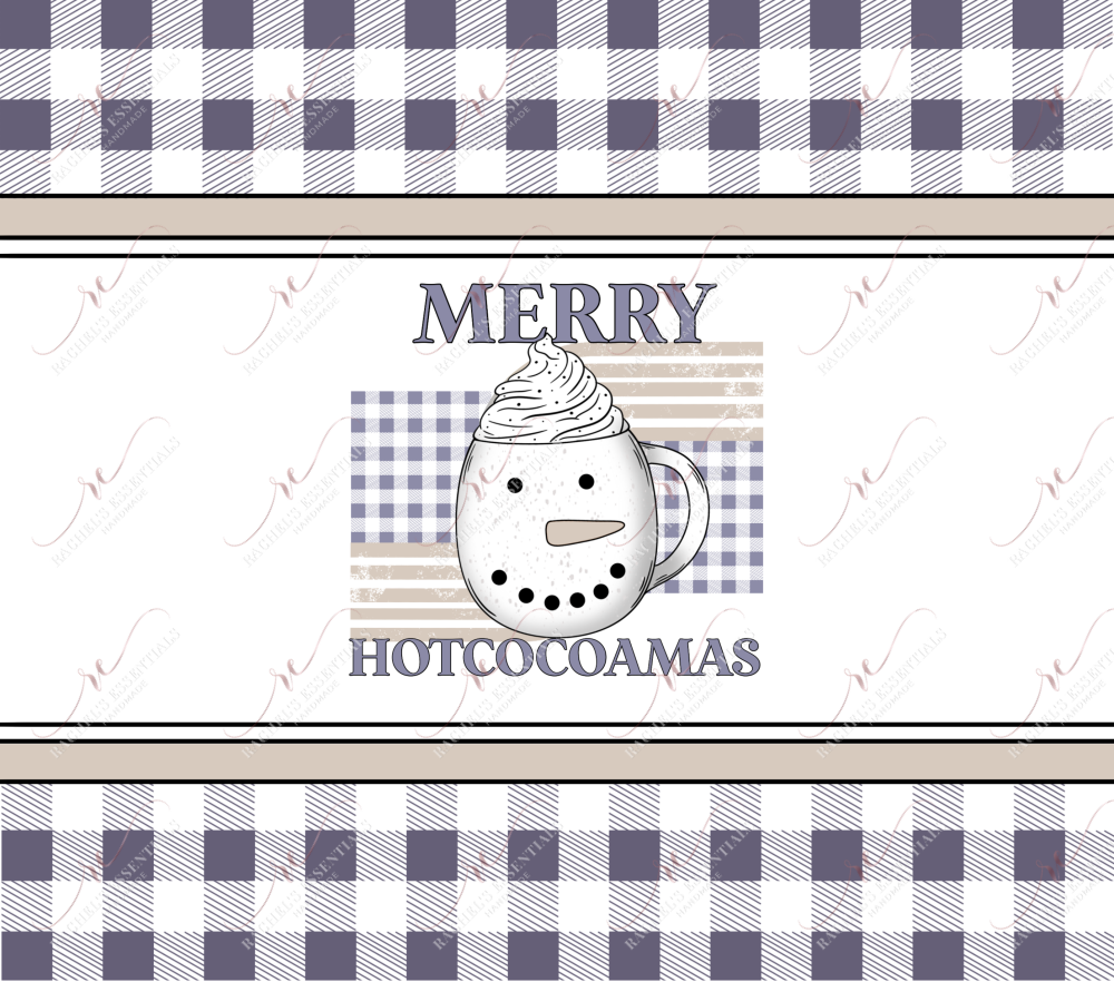 Merry Hotcocoamas- Ready To Press Sublimation Transfer Print Sublimation