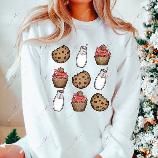 Milk & Cookies 2- Ready To Press Sublimation Transfer Print 11/23 Sublimation