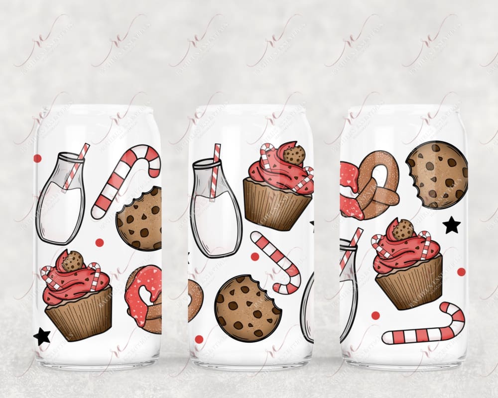 Milk & Cookies 2 - Libbey/Beer Can Glass 11/23 Sublimation