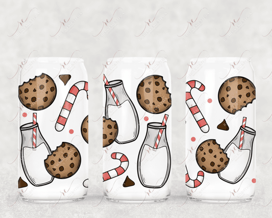 Milk & Cookies - Libbey/Beer Can Glass 11/23 Sublimation