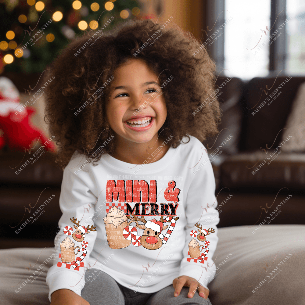 Mini & Merry- Ready To Press Sublimation Transfer Print Sublimation