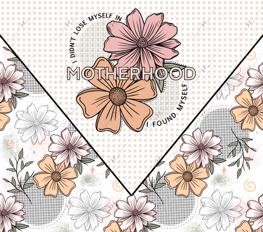 Motherhood Floral Vsplit- Ready To Press Sublimation Transfer Print Sublimation