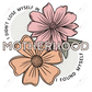 Motherhood Flowers- Clear Cast Decal