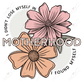 Motherhood Flowers- Ready To Press Sublimation Transfer Print Sublimation