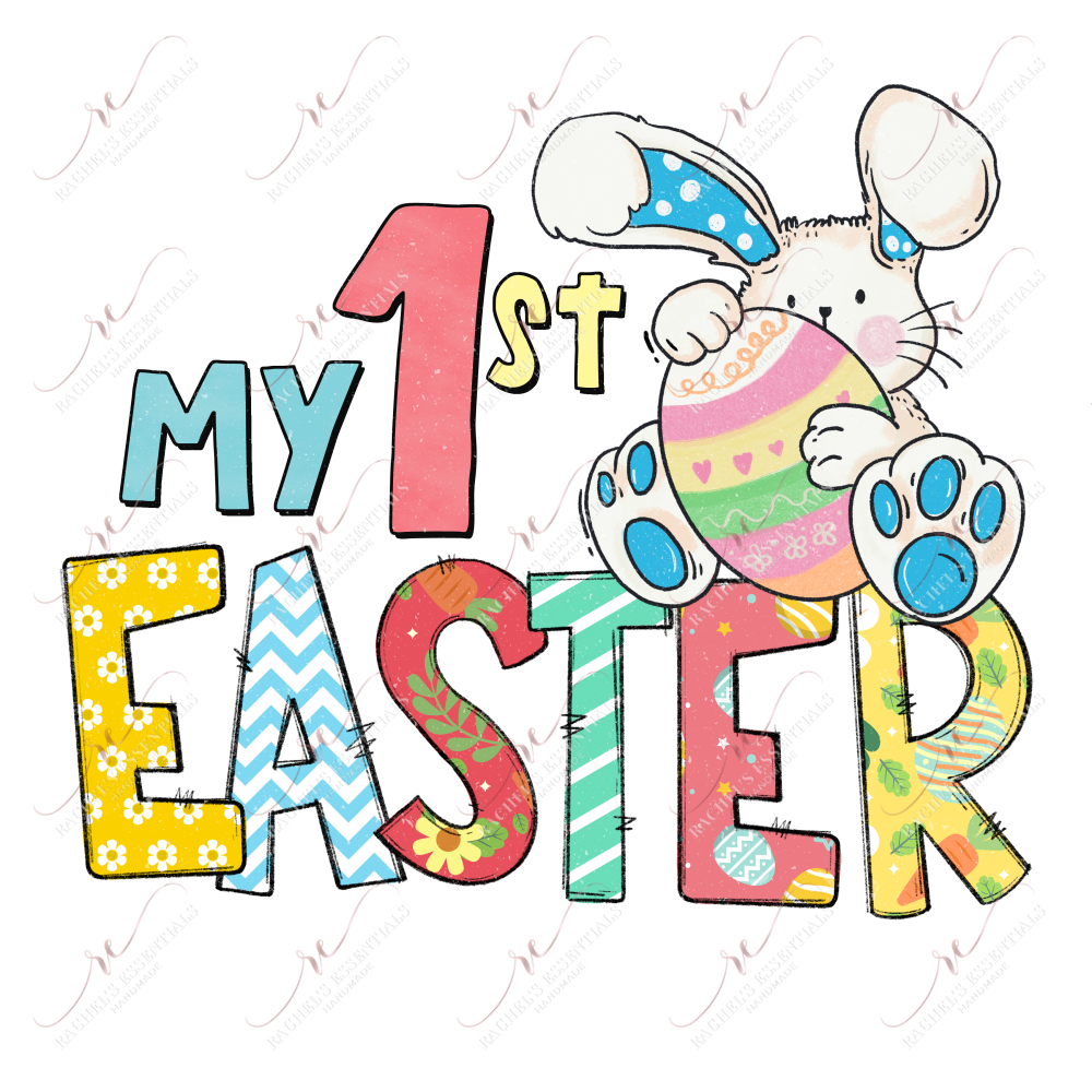 My 1St Easter - Ready To Press Sublimation Transfer Print Sublimation