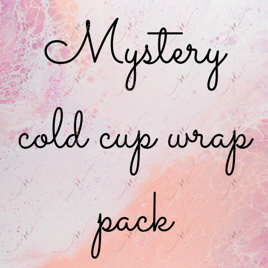 Mystery Cold Cup Wraps Pack