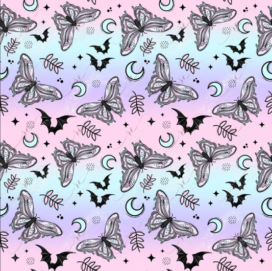 Mystical Butterflies - Ready To Press Sublimation Transfer Print Seamless 2/24 Sublimation