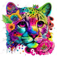 Neon Cheetah - Ready To Press Sublimation Transfer Print Sublimation