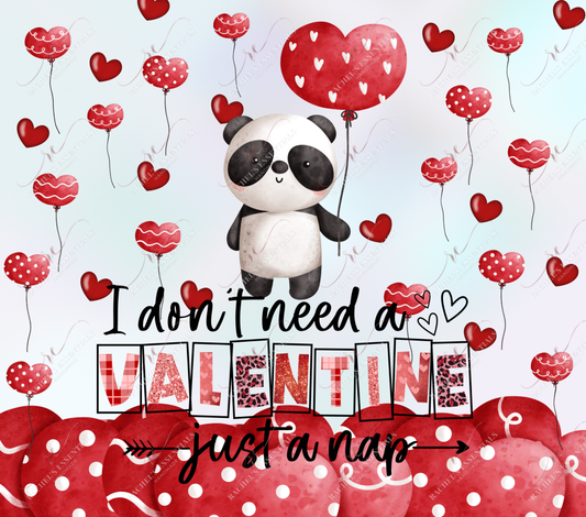 Panda Valentine - Ready To Press Sublimation Transfer Print Sublimation