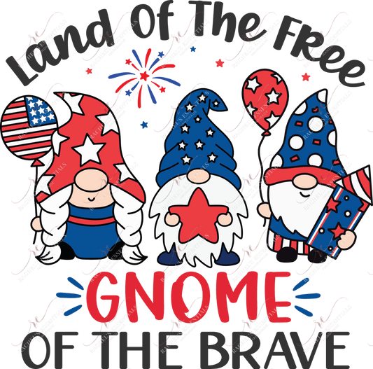 Patriotic Gnomes-Ready To Press Sublimation Transfer Print Sublimation