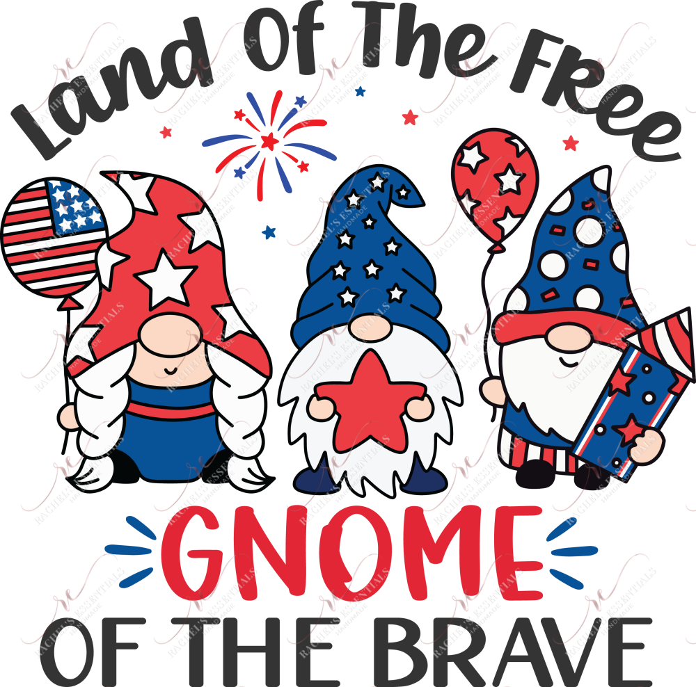 Patriotic Gnomes-Ready To Press Sublimation Transfer Print Sublimation