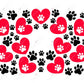 Paw And Hearts - Cold Cup Wrap Cold