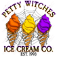 Petty Witches Ice Cream - Ready To Press Sublimation Transfer Print Sublimation