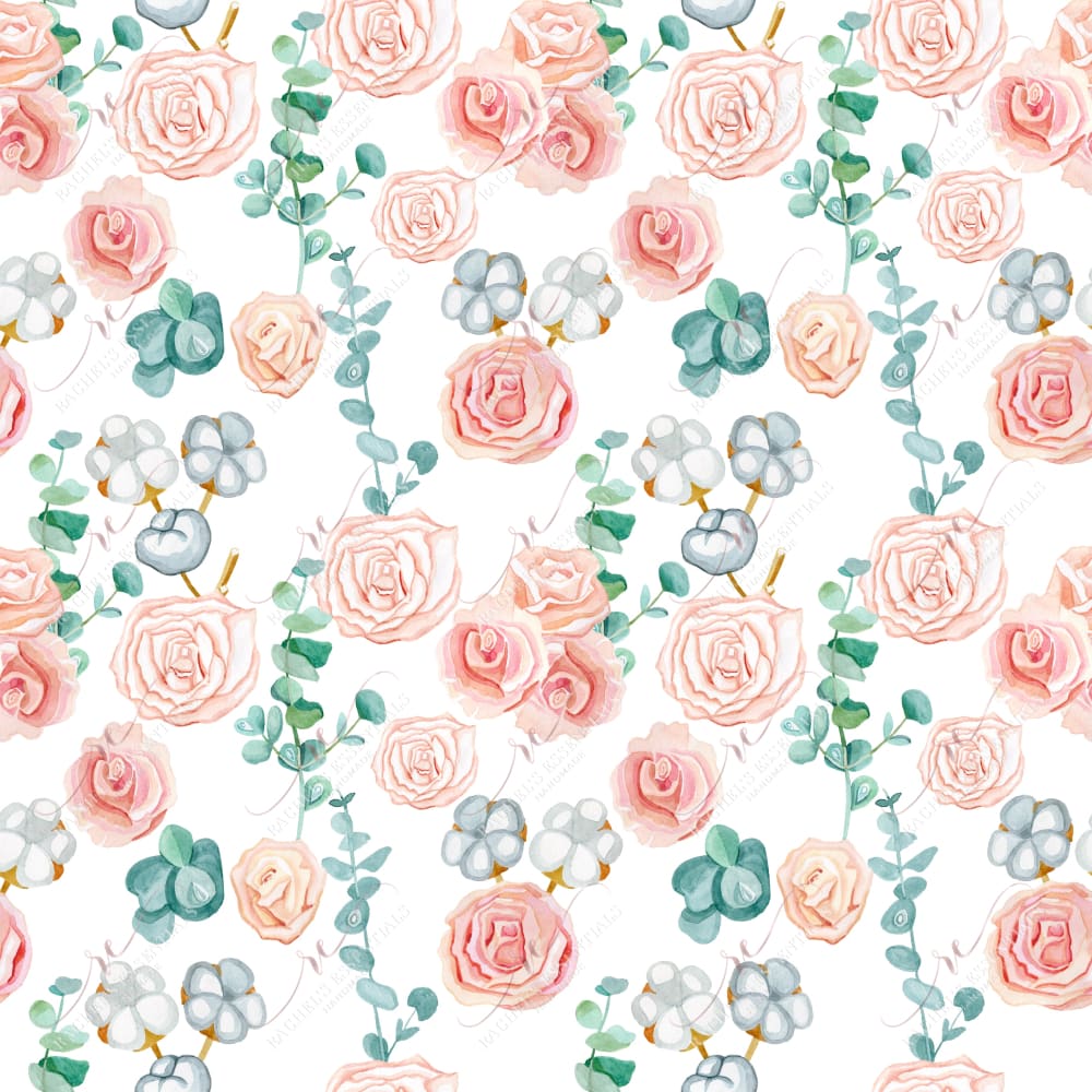 Pink Floral - Vinyl Wrap