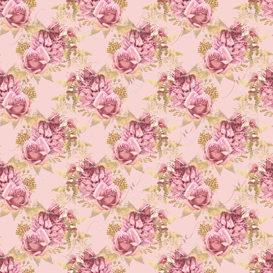 Pink Floral - Vinyl Wrap