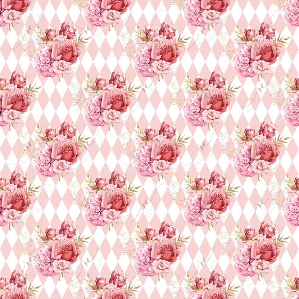 Pink Floral - Vinyl Wrap