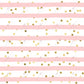 Pink Stripes Gold Dots - Vinyl Wrap