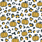 Pumpkin And Leopard Wrap - Ready To Press Sublimation Transfer Print Sublimation