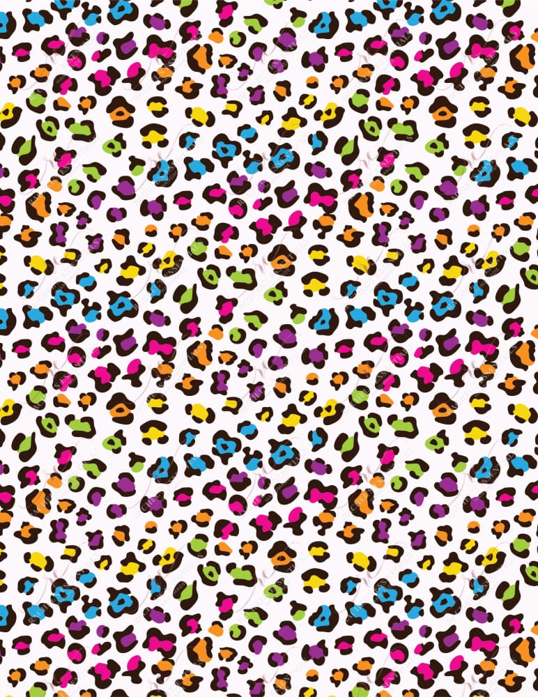 Rainbow Leopard - Vinyl Wrap Seamless 2/24 Vinyl