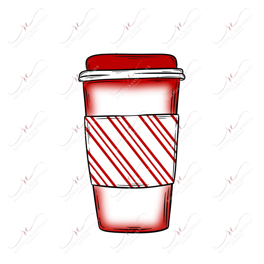 Red Drink - Clear Cast Decal