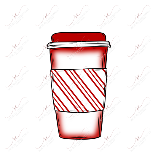 Red Drink - Clear Cast Decal