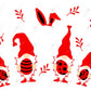 Red Easter Gnomes - Cold Cup Wrap Cold