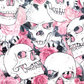 Rose Skeletons - Ready To Press Sublimation Transfer Print Sublimation