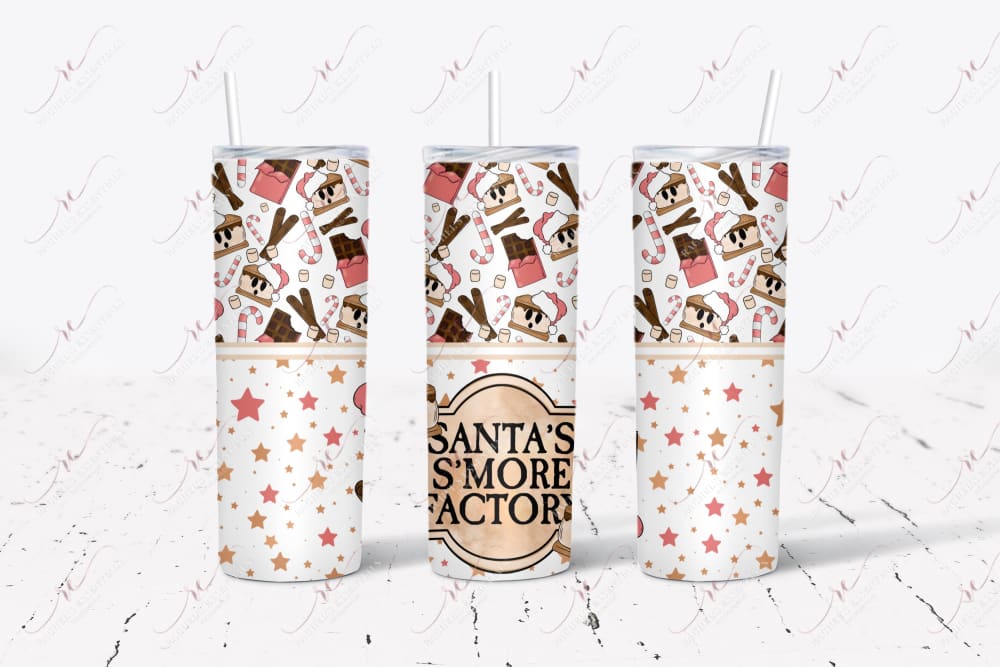 Santas Smore Factory - Ready To Press Sublimation Transfer Print Sublimation