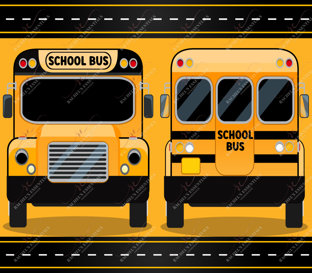 School bus - vinyl wrap – Rachel's Essentials