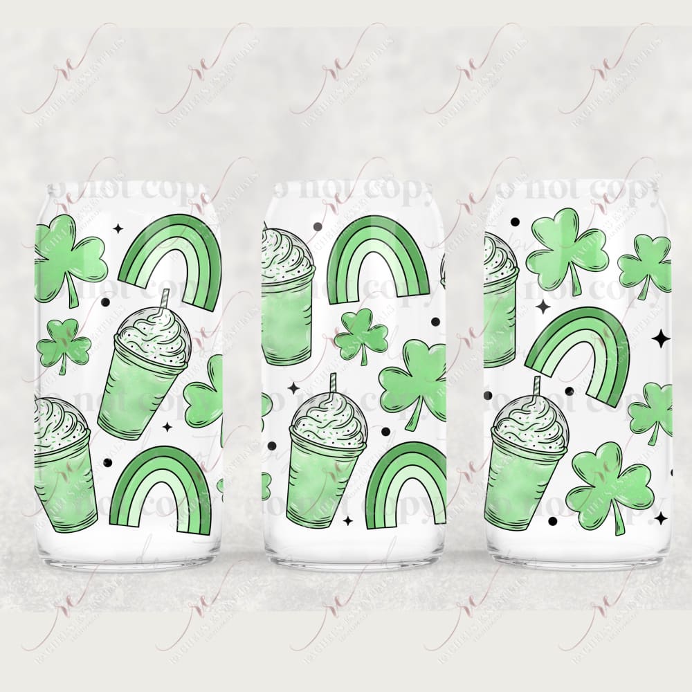 Shamrock Shake - Libbey/Beer Can Glass 12/23 Sublimation