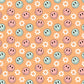 Smiley Faces And Flowers Orange - 20Oz Straight Vinyl Wrap