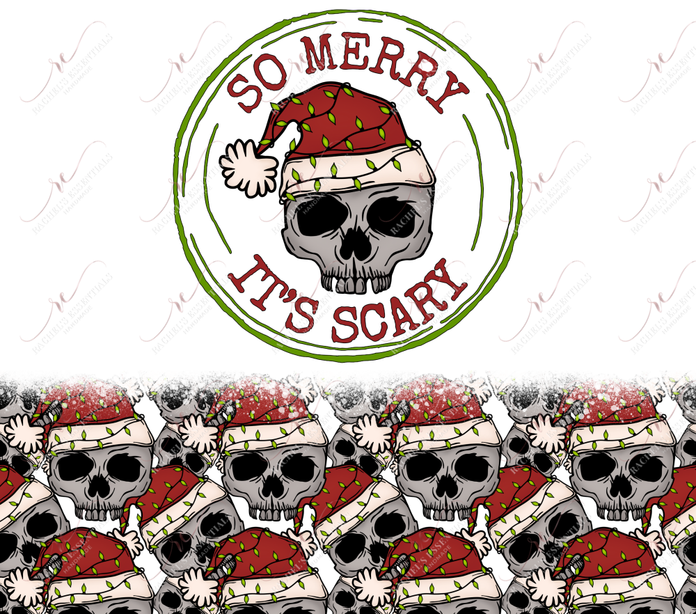 So Merry Its Scary - Vinyl Wrap Vinyl