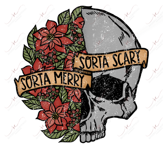 Sorta Merry Sorta Scary - Htv Transfer