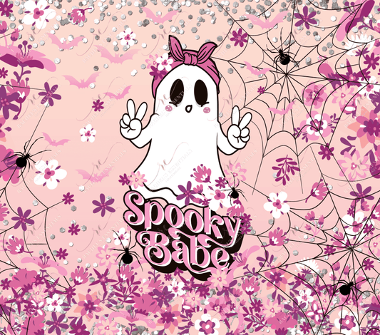 Spooky Babe-Ready To Press Sublimation Transfer Print Sublimation