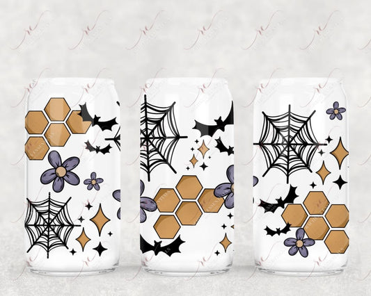 Spooky Honeycomb - Libbey/Beer Can Glass Sublimation